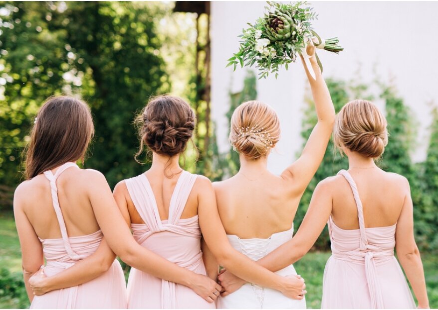 Bruidsmeisjes: 11 fouten die gemaakt kunnen worden en hoe die te voorkomen zijn!