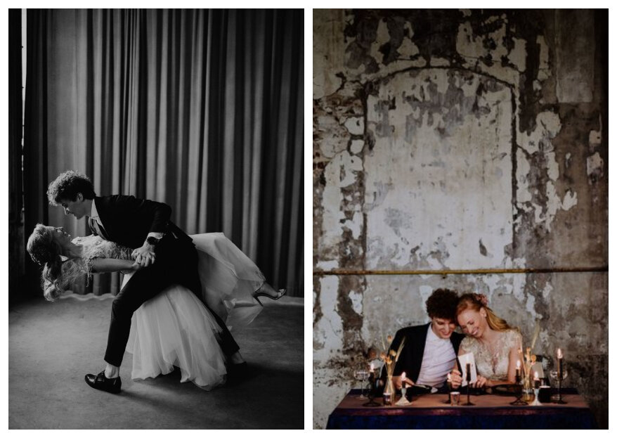 Styled Wedding Shoot: Laura's en Gideon's Industrial I do