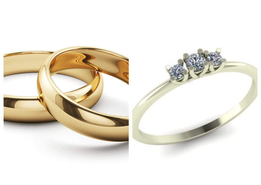 Wennen aan Refrein alleen Zilver of goud, welke sieraden draag jij op je trouwdag?