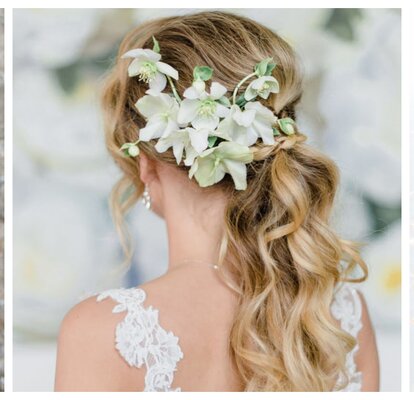 uitblinken krijgen Populair Bruidskapsels met bloemenkrans, voor een originele look op jouw bruiloft!
