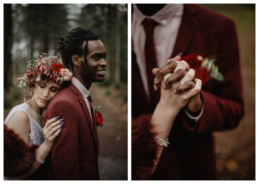 Styled Wedding Shoot: A Touch of Rain